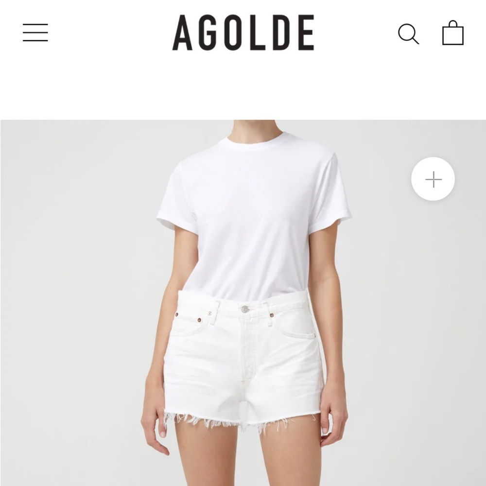 Agolde Parker Vintage Cut Off Short